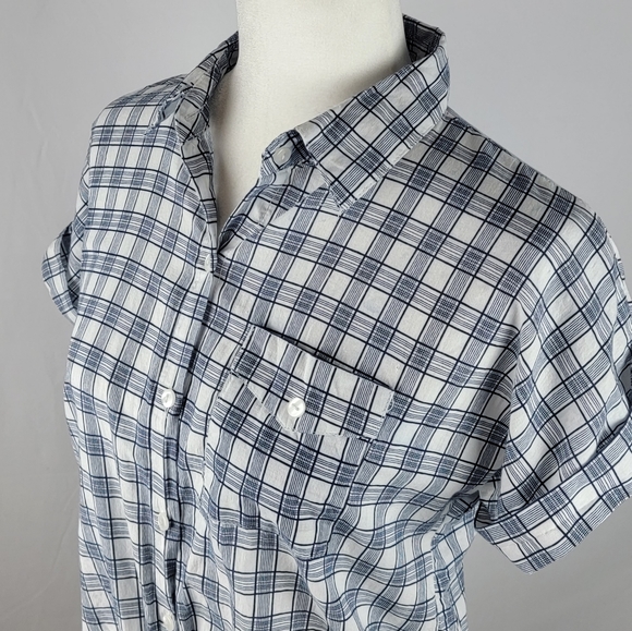 Love Notes blue white top small - Picture 5 of 6